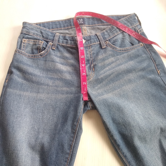 GAP distressed ripped blue denim skinny jeans - Picture 7 of 7
